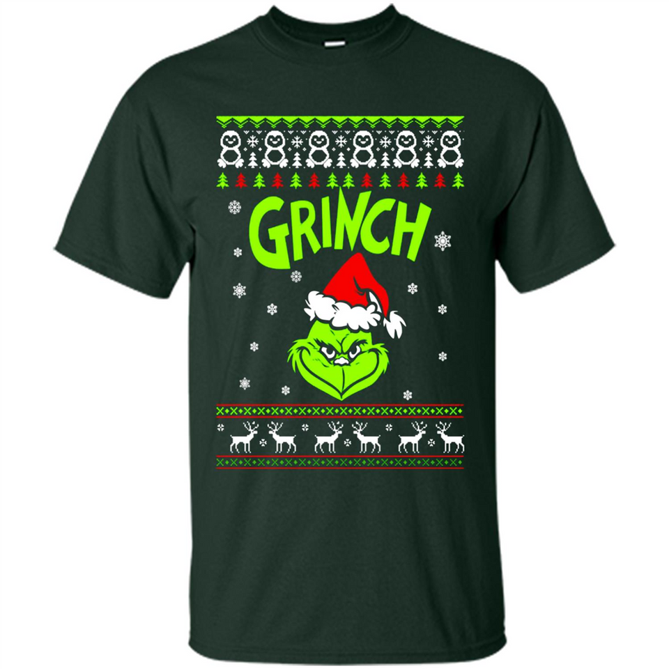 The Grinch Face Christmas - Shirt