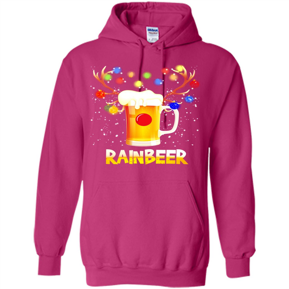 Rainbeer Christmas Reindeer Beer Drinking