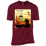 Paradise California Camp Fire Youth T-Shirt PINGPONG - Premium Short Sleeve T-Shirt