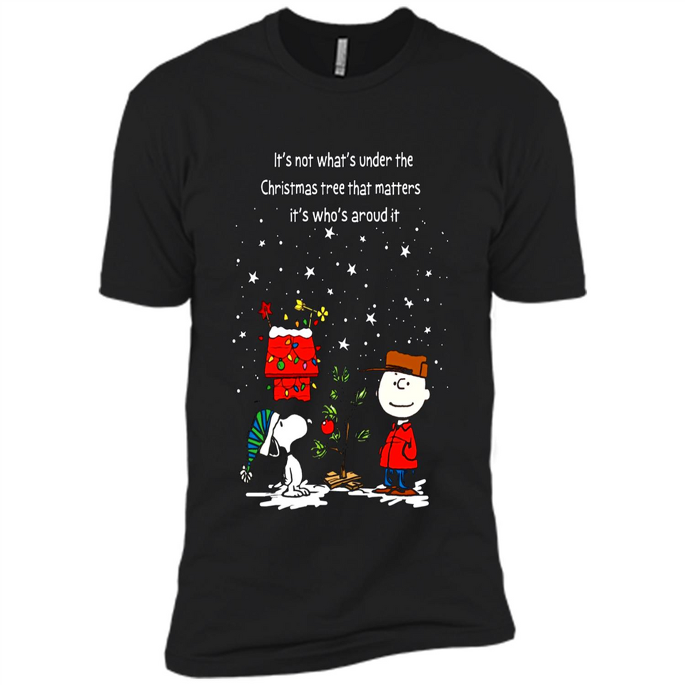 It’s Not What’s Under The Christmas Tree Snoopy Charlie Brown PING PONG