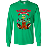Minnesota Vikings NFL Reindeer Funny Merry Christmas And Happy New Year
