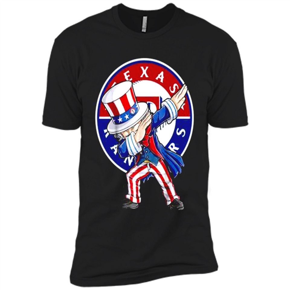 MLB TEXAS RANGERS UNCLE SAM DABBING INDEPENDENCE DAY