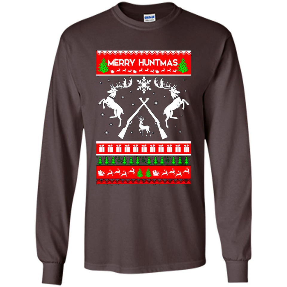 Merry Huntmas Ugly Christmas sweater PINGPONG