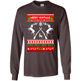 Merry Huntmas Ugly Christmas sweater PINGPONG
