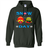 Snow Day Shirt For Chicago Cubs Vs Minion Fans pingpong