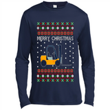 Merry Christmas Forklift ugly sweatshirt PINGPONG