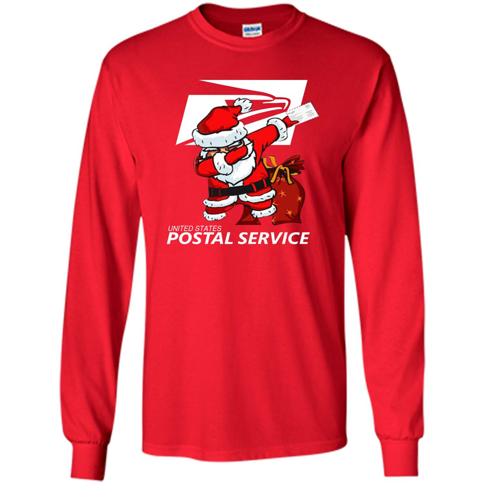 United States Postal Service Santa Claus Dabbing Christmas