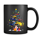 Mustang Tree Christmas Sweatshirt PINGPONG