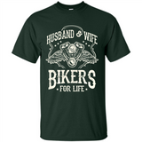 Husband & Wife Biker For Life Couple