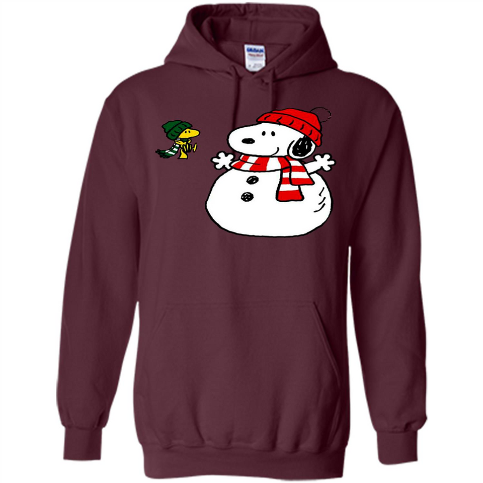 Snoopy Snowman Christmas