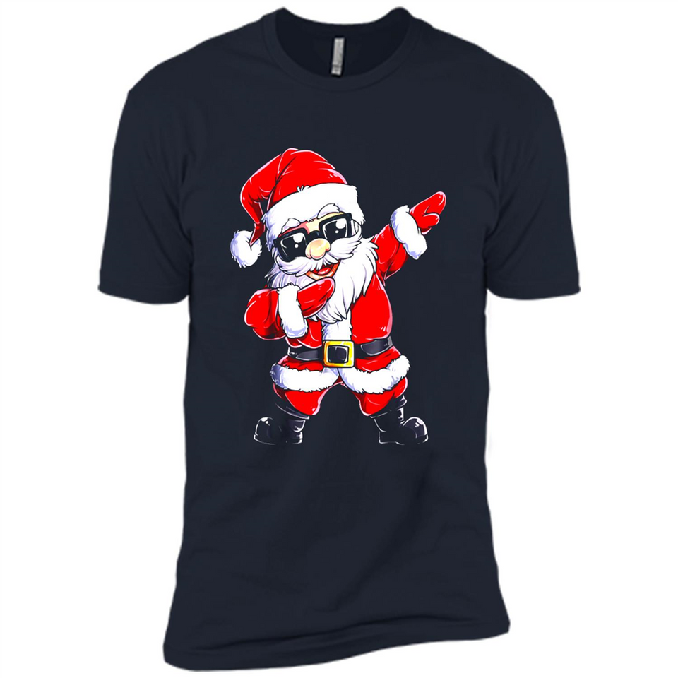 Christmas shirt Dabbing Santa Claus Xmas Gift - Premium Short Sleeve T-Shirt