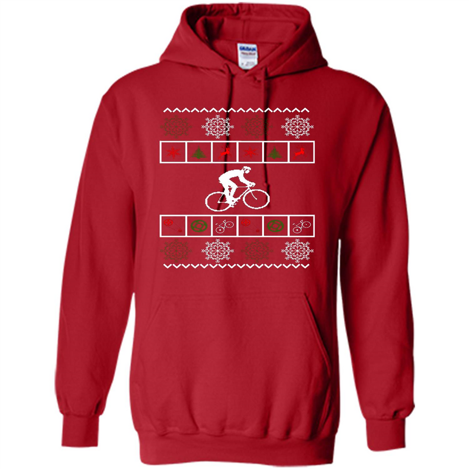Christmas Ugly Sweater Best Cycling Ugly Christmas Sweater - Hoodie
