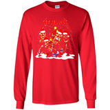 Metallica christmas sweatshirt hoodie long PINGPONG - Long Sleeve T-Shirt