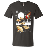 Christmas Santa Golden Retriever Sleigh For Labrador Retriever