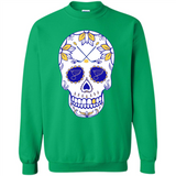 St. Louis Blues Hockey Sugar Skull Day of the Dead
