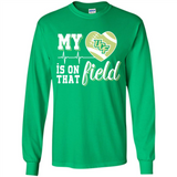 UCF Knights Football My Heart is on that Field - Long Sleeve T-Shirt