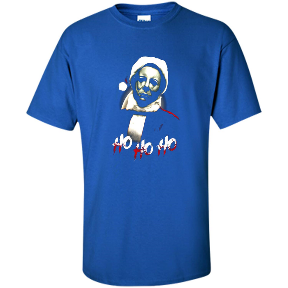 Santa Michael Myers Ho Ho Ho Merry Christmas Sweatshirt - Shirt