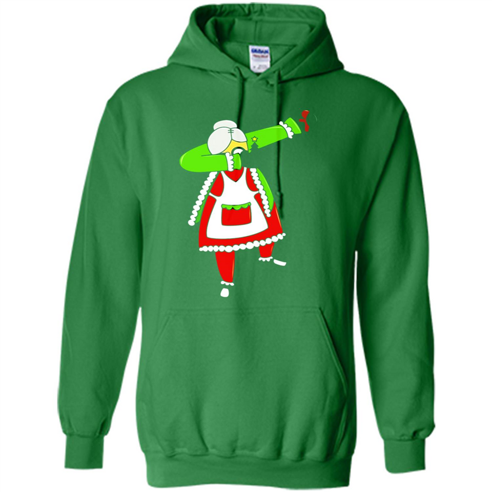 Funny Dabbing Mrs. Santa Claus Christmas Dab - Hoodie