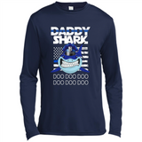 Police Daddy Shark Blue Line Tee