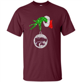 Amazing Kansas State Wildcats Glitter Grinch Monogram Ornament Christmas Gift - Shirt