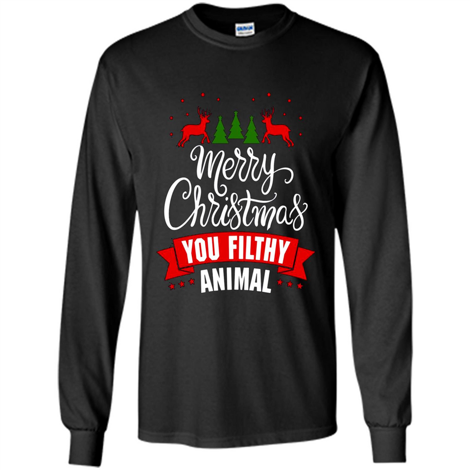 Merry Christmas You Filthy Animal PINGPONG