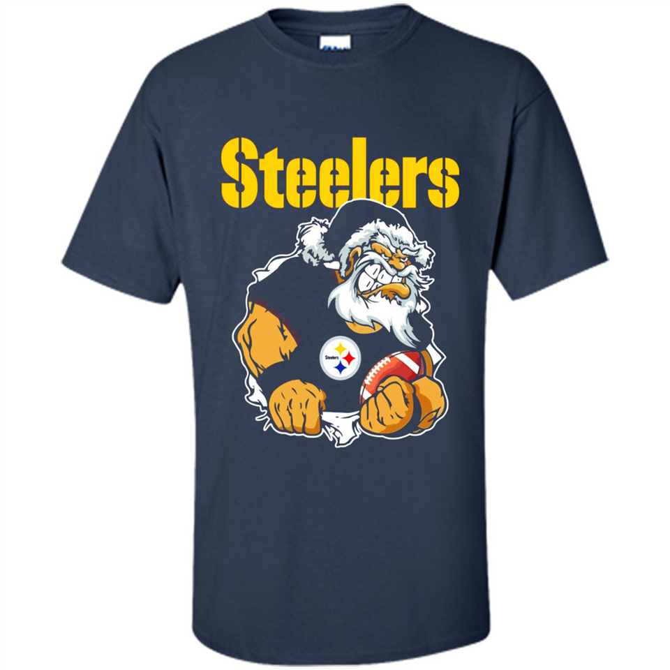Grumpy Santa Claus Pittsburgh Steelers Football Team PINGPONG