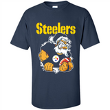 Grumpy Santa Claus Pittsburgh Steelers Football Team PINGPONG