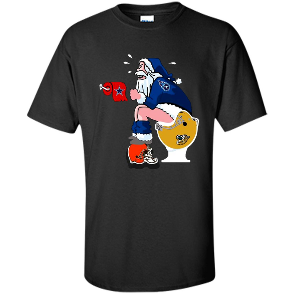 Tennessee Titans Santa Claus Toilet