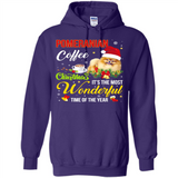 Pomeranian Coffee Wonderful Christmas