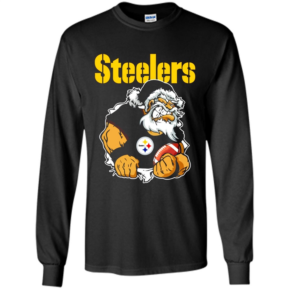 Grumpy Santa Claus Pittsburgh Steelers Football Team PINGPONG