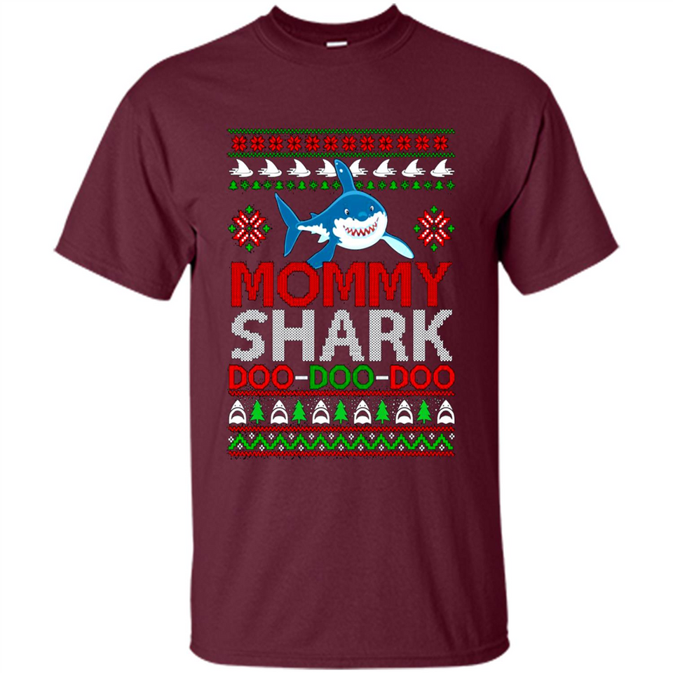 Mommy shark Doo Doo Doo Christmas sweatshirt PINGPONG