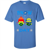 Snow Day Shirt For Dallas Stars Vs Minion Fans pingpong