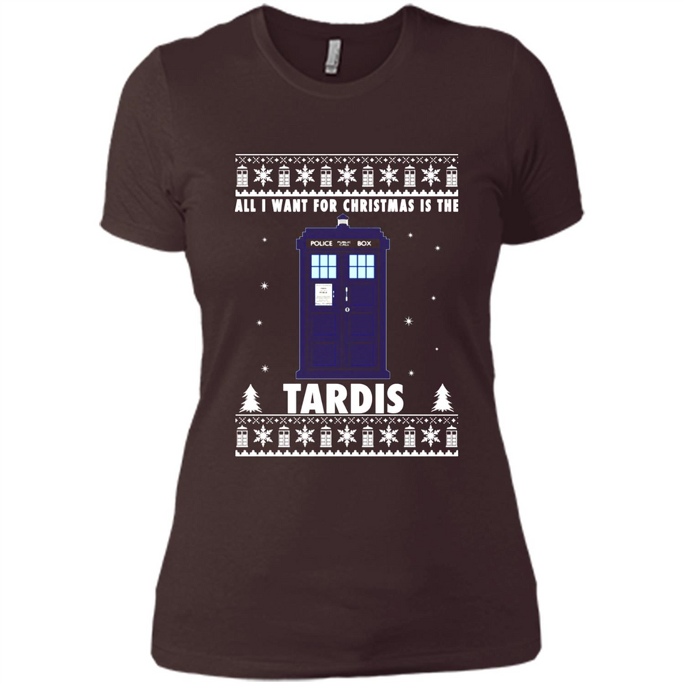 All I Want For Christmas Is The Tardis Ugly PINGPONG