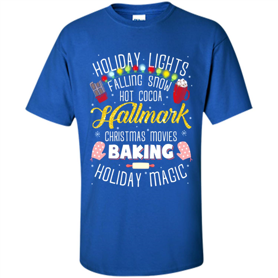 Holiday Lights Falling Snow Hot Cocoa Hallmark Christmas movie