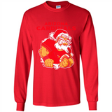 Grumpy Santa Claus Arizona Cardinals Football Team PINGPONG