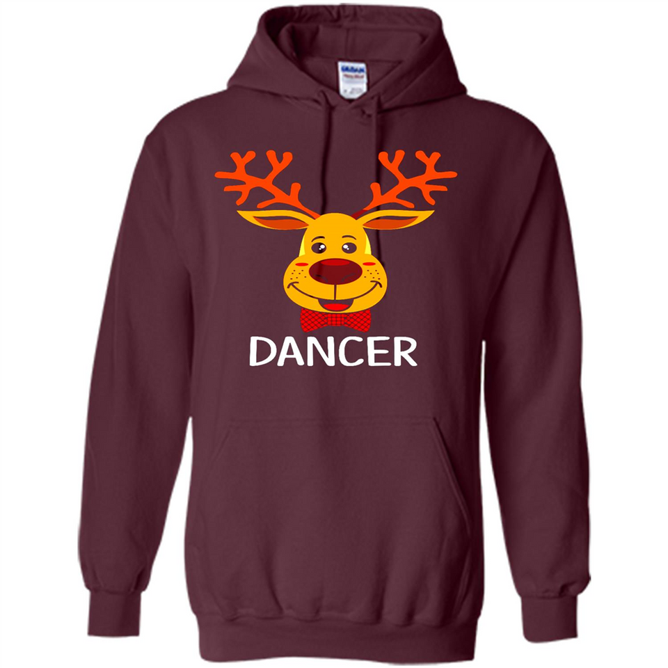 Dancer Santa Claus Funny Xmas Holiday T-Shirt - Hoodie