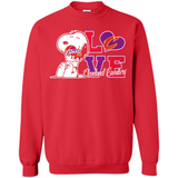 Snoopy loves NBA Cleveland Cavaliers - Sweatshirt