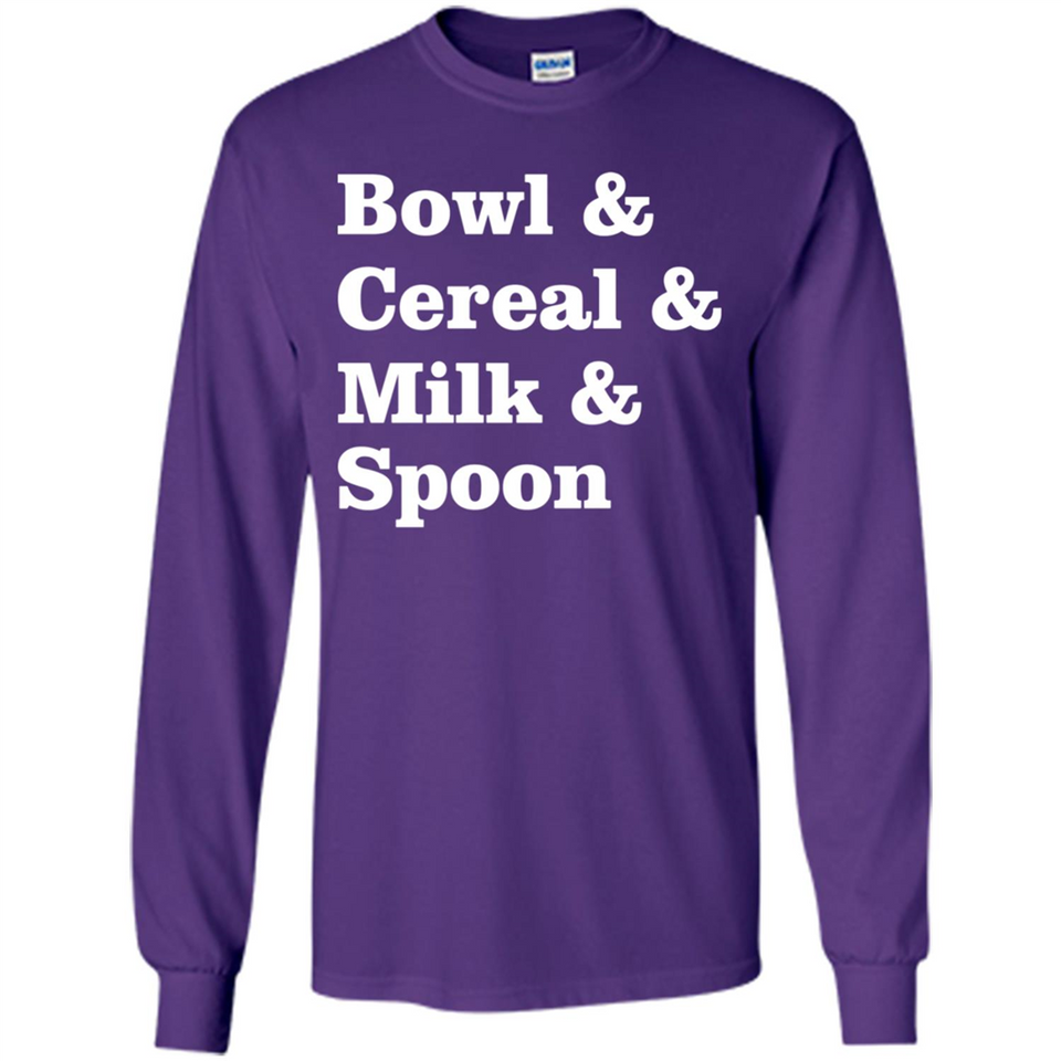 Tasty Cereal Recipe Bowl Milk Spoon