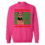 Grinch Nurse Ugly Christmas Sporty T-Shirt PINGPONG - Sweatshirt