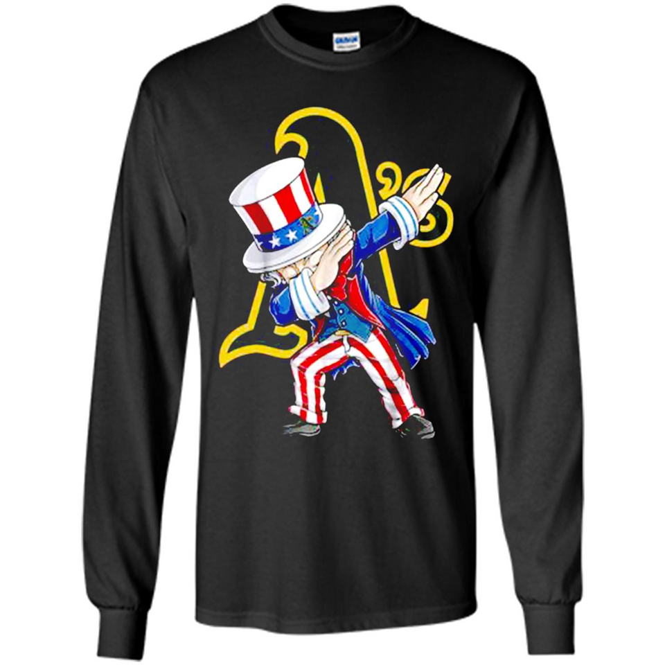 MLB OAKLAND ATHLETICS UNCLE SAM DABBING INDEPENDENCE DAY