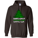 Looks Great Little Full Lotta Sap Funny Christmas PINGPONG