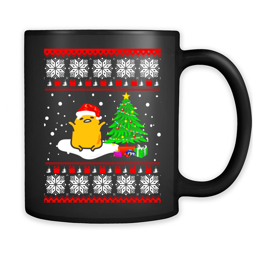Gudetama Christmas sweater PING PONG