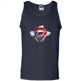 Carolina Hurricanes And Superman Fans - Tank Top