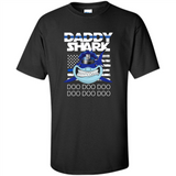 Police Daddy Shark Blue Line Tee