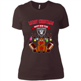 Oakland Raiders NFL Reindeer Funny Merry Christmas And Happy New Year