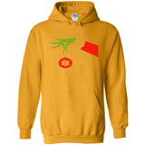 Funny Grinch Hand holding Doctor ornament Christmas Sporty T-Shirt - Hoodie