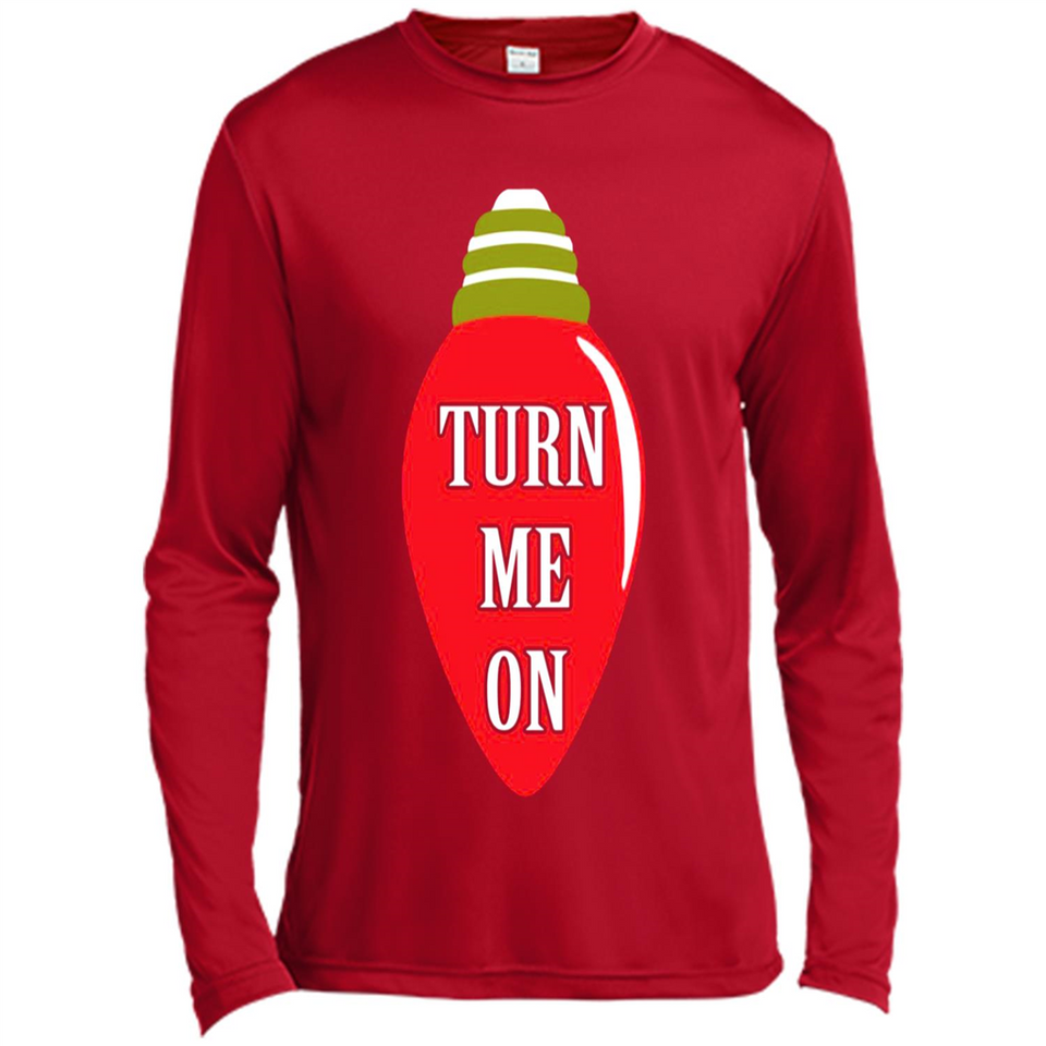 Turn Me On Christmas Tree Light Bulb Decoration