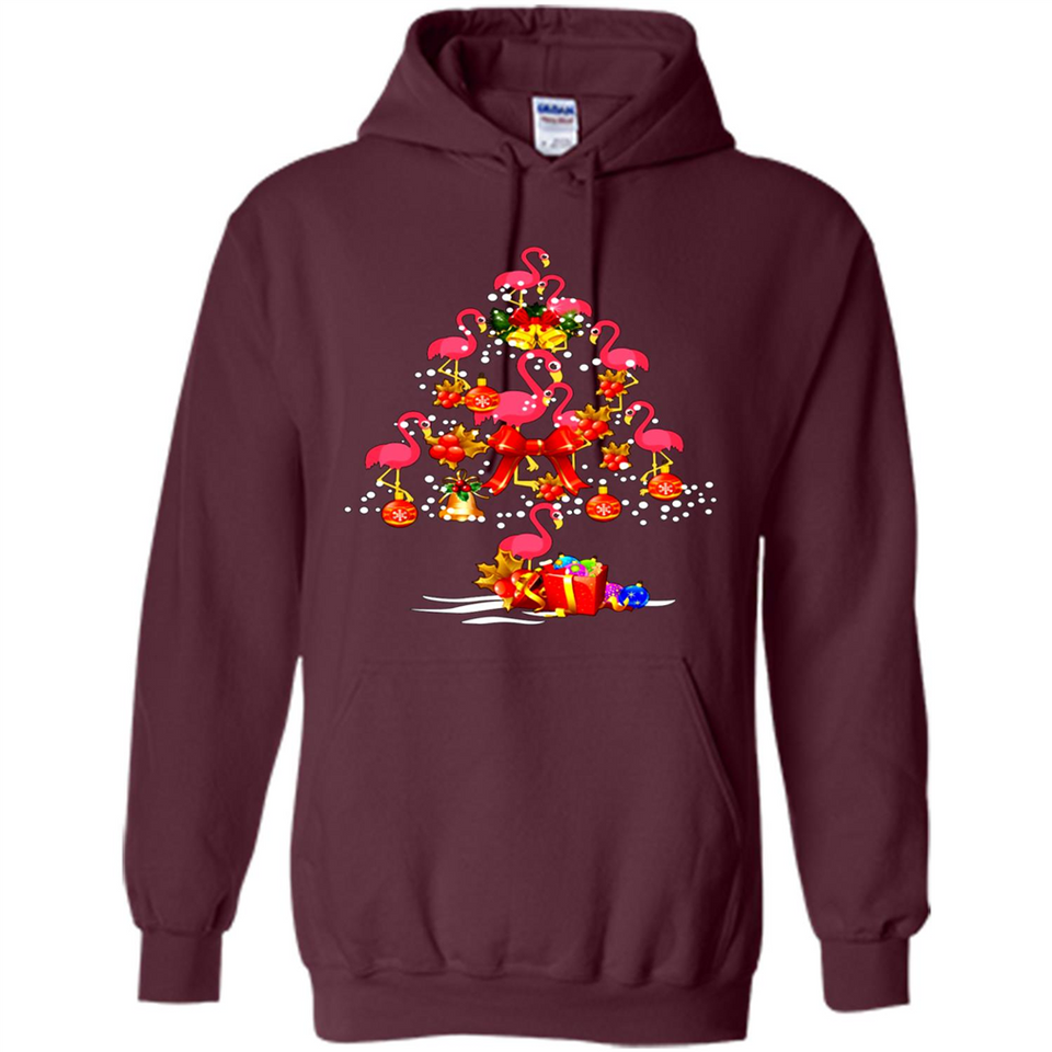 Flamingo Christmas Tree Merry Christmas Flamingo PING PONG
