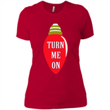 Turn Me On Christmas Tree Light Bulb Decoration