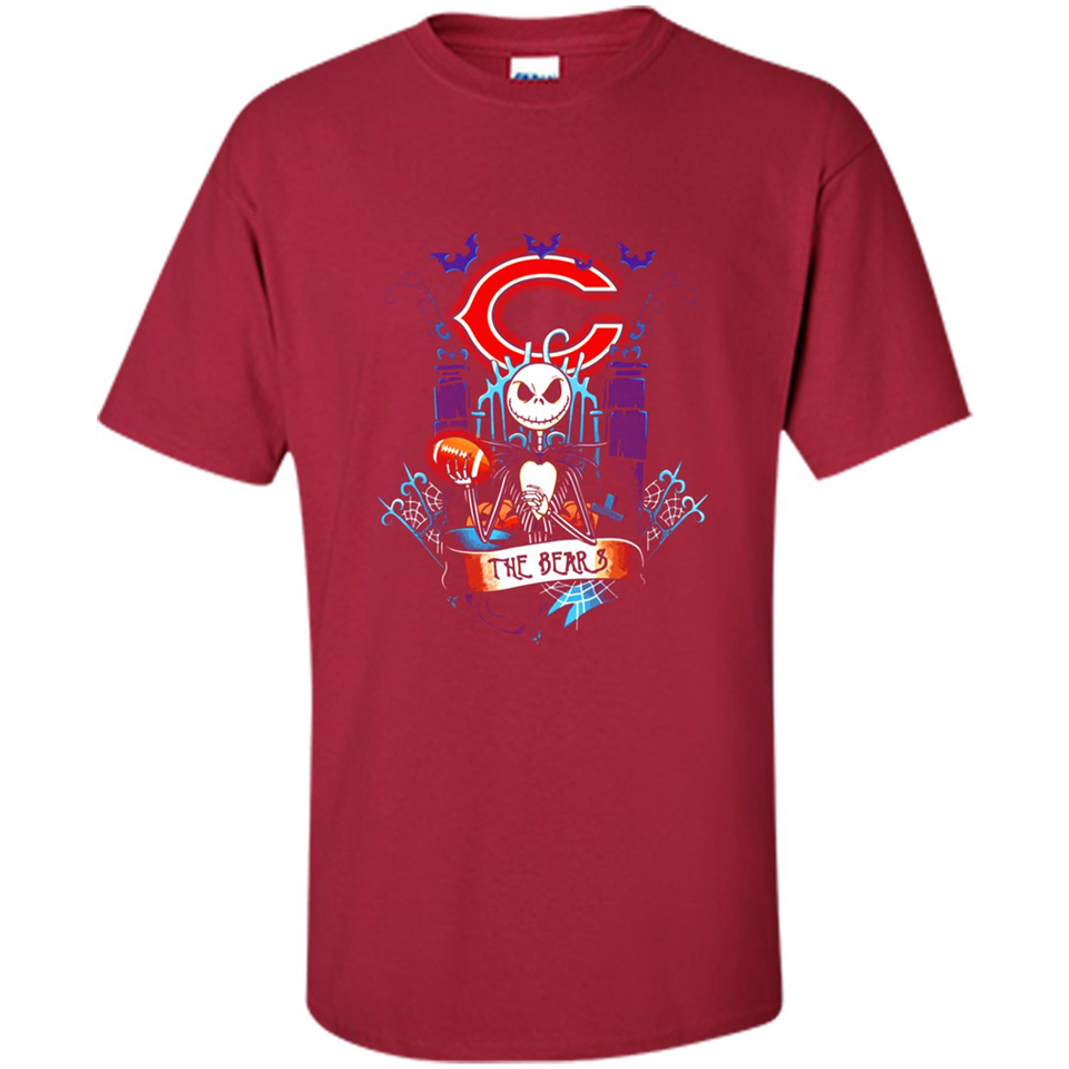 Chicago Bears Halloween The Nightmare Before Christmas - Shirt